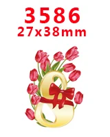 PR-3586 DIY принадлежности для рукоделия мультяшный персонаж плоский задний Плоские наклейки 30 шт. PR-3586-4302 - Цвет: PR-3586
