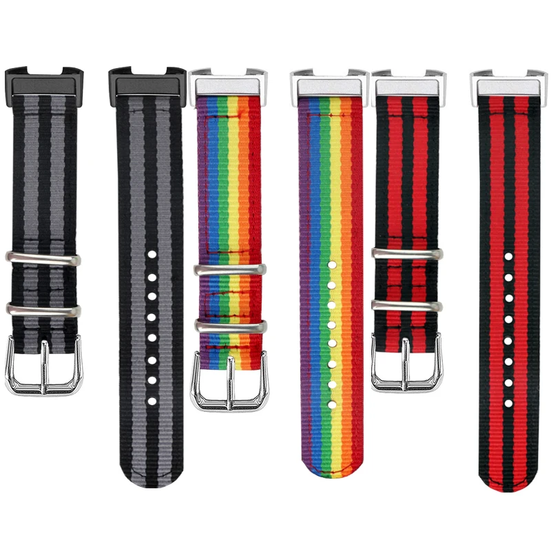 

For Fitbit Charge 3 Watch Strap Replacement Band Nylon Fabric Bracelet Men Women Fashion Sports Watchband for fitbit band correa