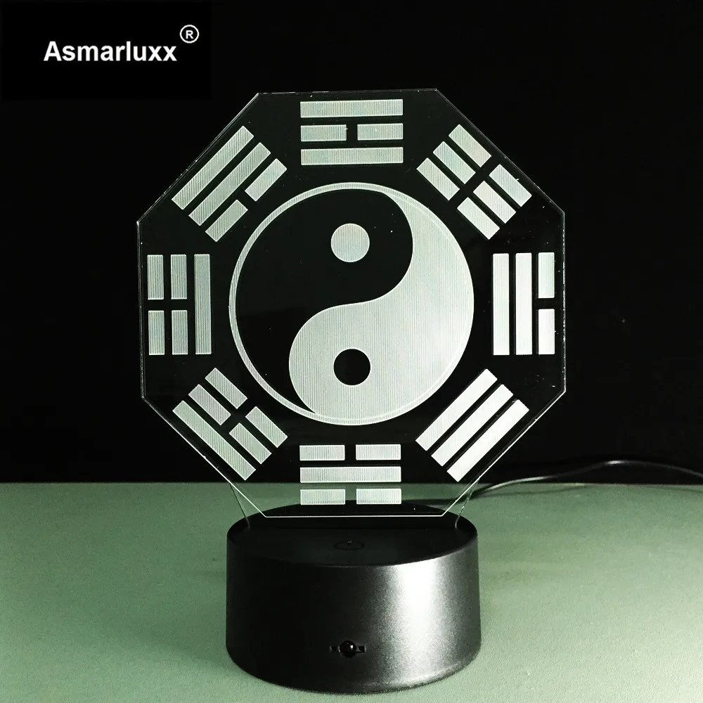 Asmarluxx 3d led lamp9007