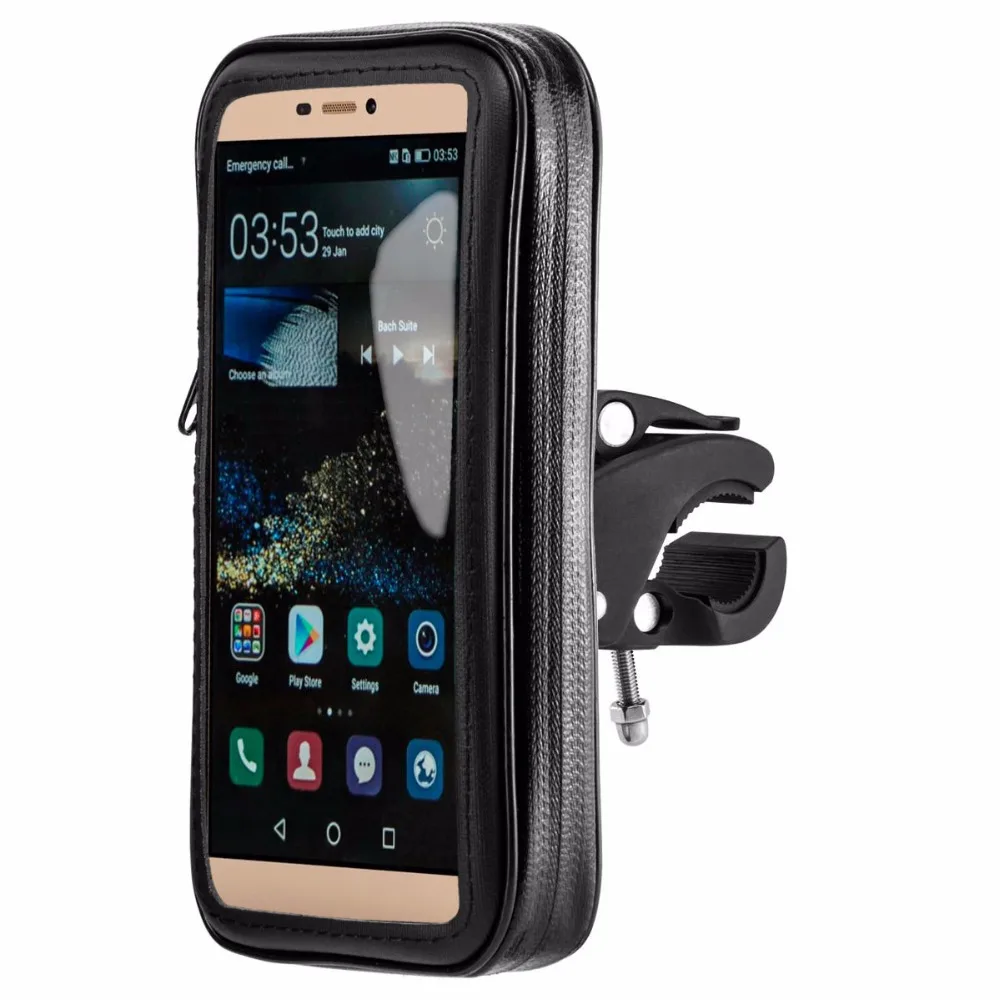 BuzzLee Bike Motor Phone Holder Waterproof Phone Bag Pouch Case Motorcycle Bicycle Handlebar Cellphones GPS Stand for iPhone 11 BuzzLee Bike Motor Phone Holder Waterproof Phone Bag Pouch Case Motorcycle Bicycle Handlebar Cellphones GPS Stand for iPhone 11