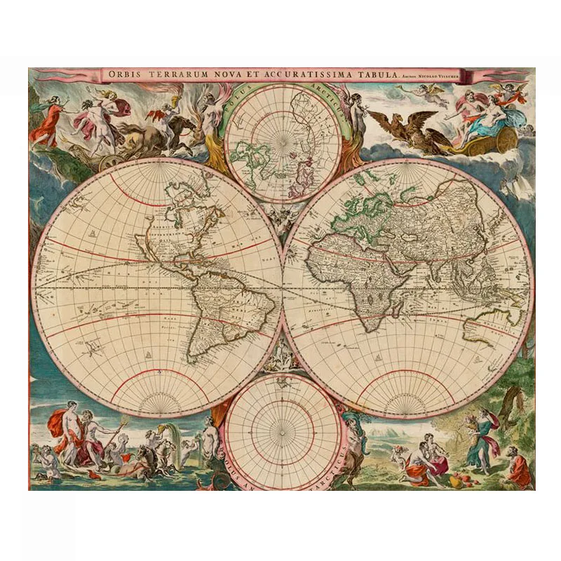 PUNTO croce contato MAP KIT-paesi del mondo