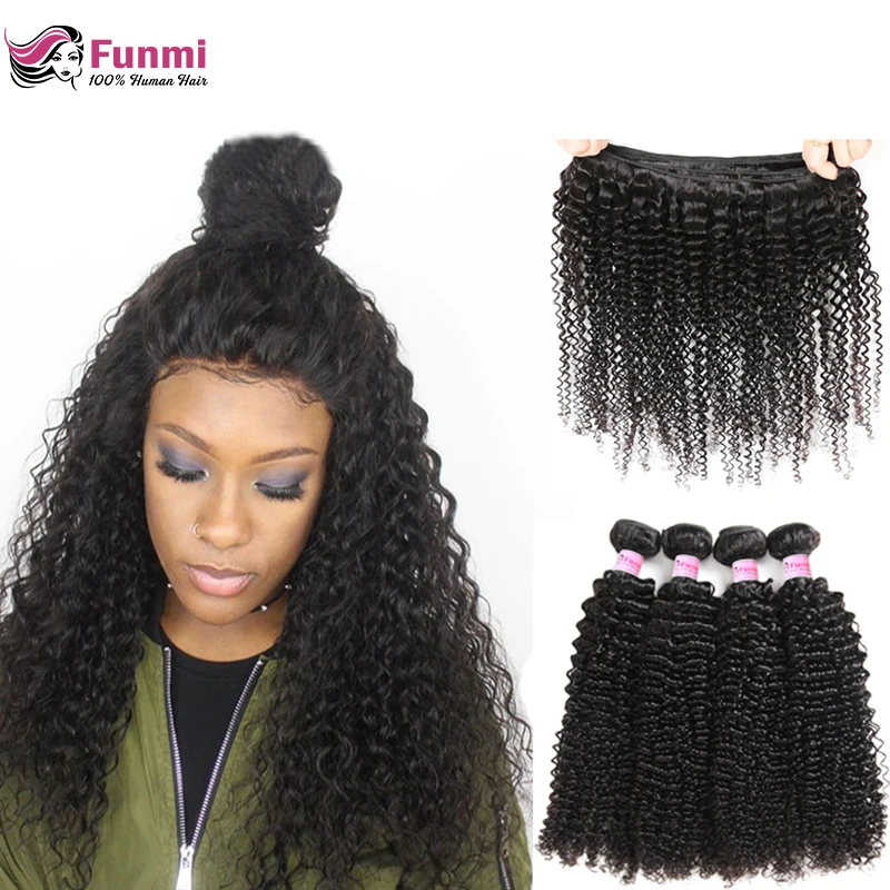 Funmi Kinky Curly Bundles Brazilian Hair Weave Bundles 8-28 Unprocessed Virgin Hair Bundles 1/3/4 Bundle Deals 100% Human Hair Funmi Kinky Curly Bundles Brazilian Hair Weave Bundles 8-28 Unprocessed Virgin Hair Bundles 1/3/4 Bundle Deals 100% Human Hair