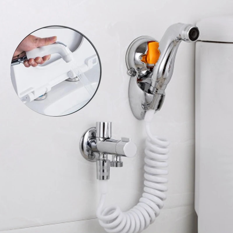 Ручной Биде душевой комплект гигиенический душ для унитаза Douche пистолеты ручное биде кран для ванная комната ручной опрыскиватель насадки