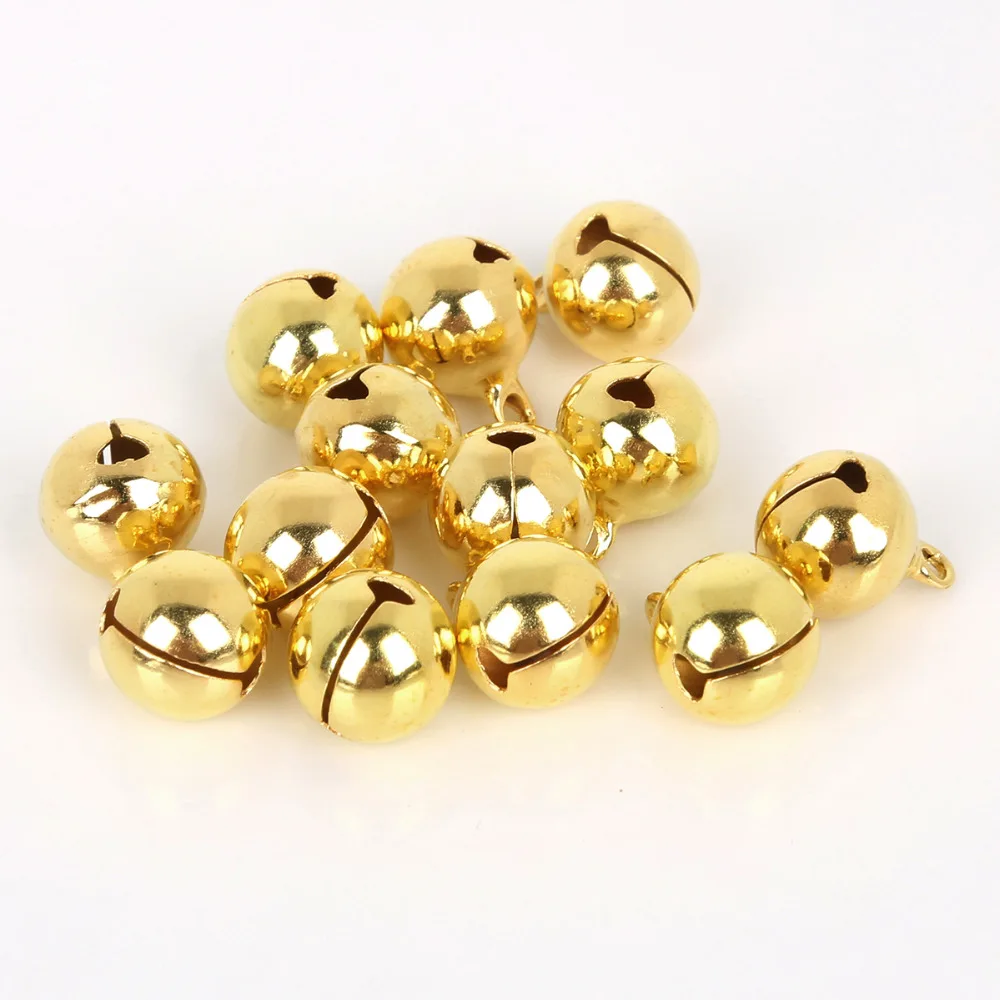 6mm 100pcs Mix Colors Loose Beads Small Jingle Bells Christmas