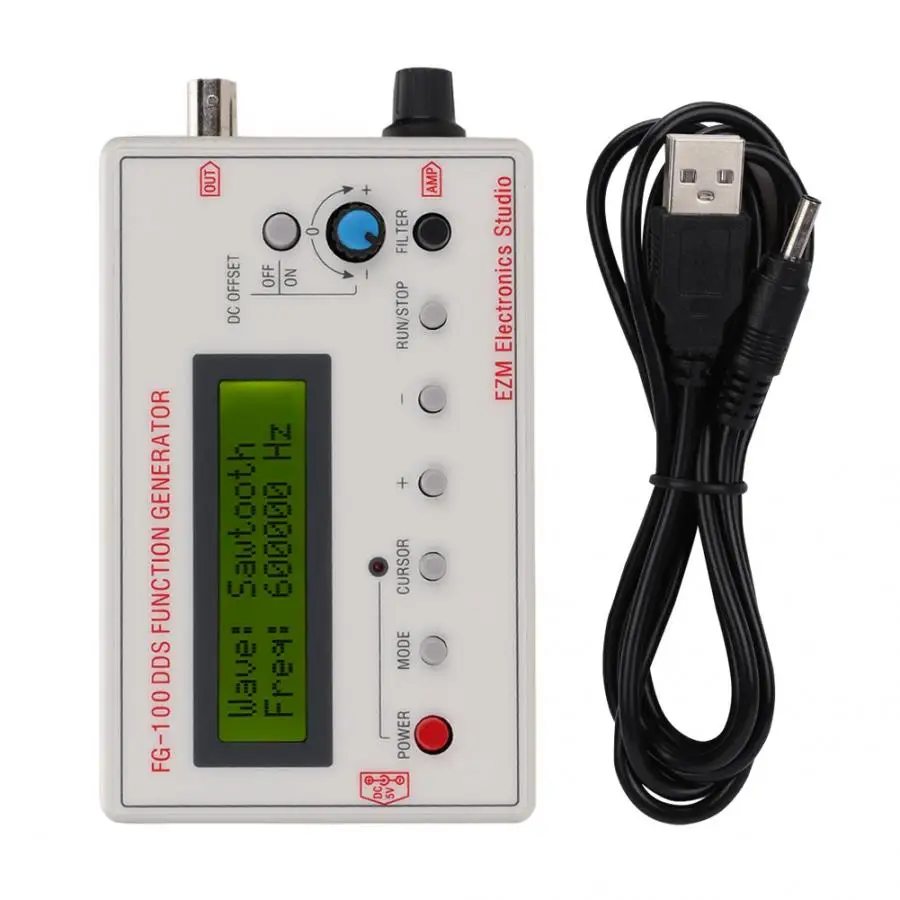 

3d pen Portable FG-100 DDS Function Signal Generator Frequency Counter 1Hz - 500KHz 3d pen for New Year