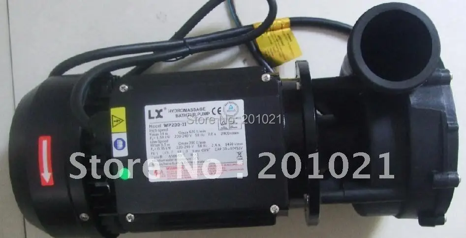 온수 욕조 스파 및 풀 펌프, 듀얼, 더블, 2 단 WP300-II, 3.0HP, 2.2KW, 2200W, 3,0PS, 고속, 450W, 0,62PS 저속