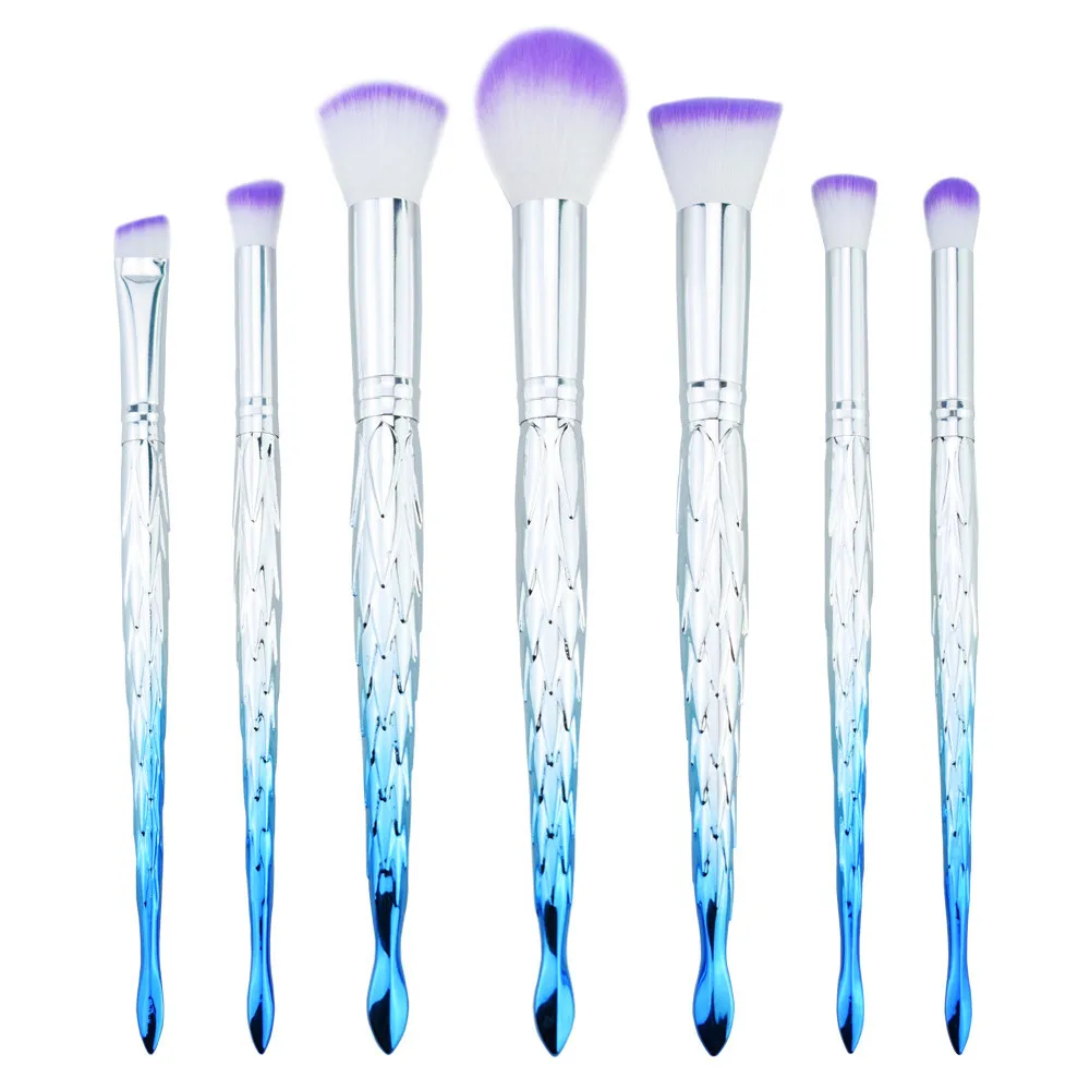 

7 Pcs Makeup Brush Set Eye Shadow Brush Cosmetics Blending Brush Tool