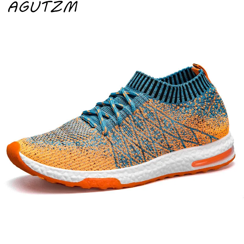 En Ligne 2018 Nouveau Respirant Maille D été Hommes Casual Chaussures Slip Sur Mâle Mode Chaussures Slipon Marche Unisexe Couples Chaussures Hommes Coloré