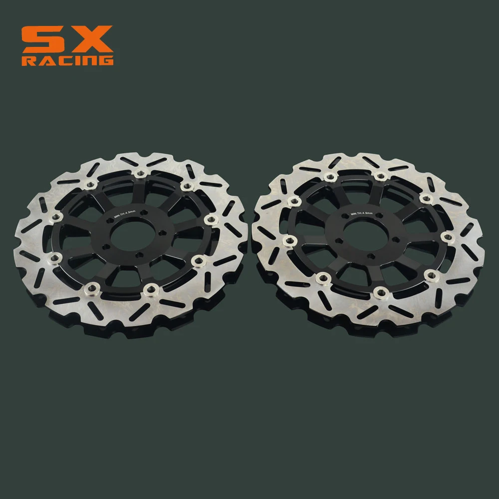 

Motorcycle 310mm Front Floating Brake Disc Rotor 2 PCS For KAWASAKI ZXR L1-L5 ZXR NINJA 750CC ZX9R NINJA ZEPHYR 1100CC ZR 1100