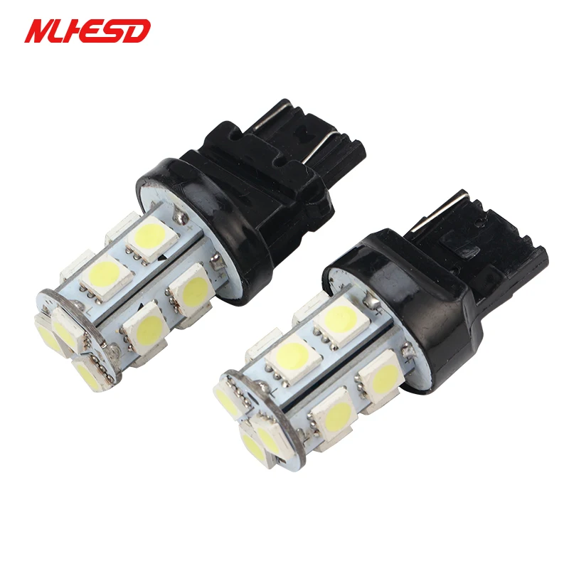 100 шт. оптовая продажа W21/5 Вт T20 T25 13SMD Автомобильный светодиодный тормозной