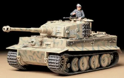 Набор пластиковых моделей RealTS Tamiya 1/35 35194 german Tiger I среднего производства