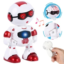 Забавная головка Сенсорная Функция робот танцующий пение фигурка управления RC робот игрушка для мальчиков детские подарки на день рождения