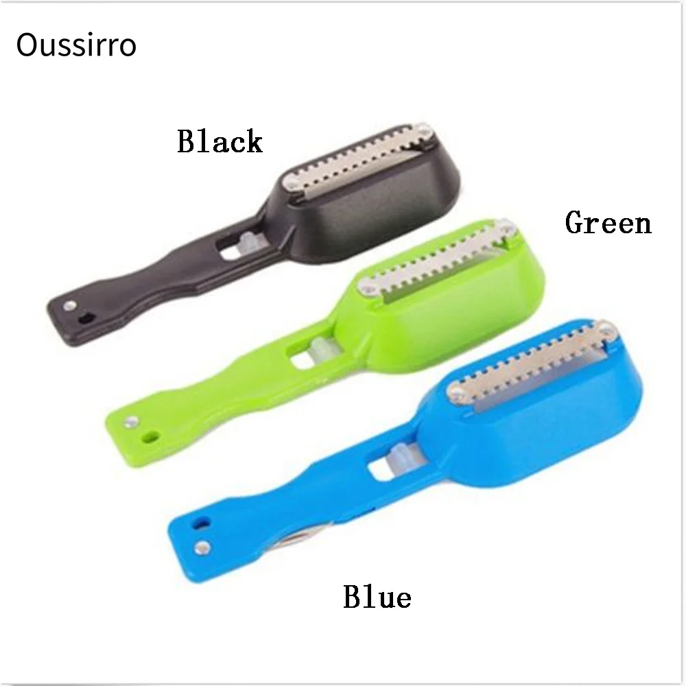 Practical Fish Scaler Scale Scraper Clam Opener for Cleaning Scraping Kitchen Gadgets Cooking Tools | Дом и сад