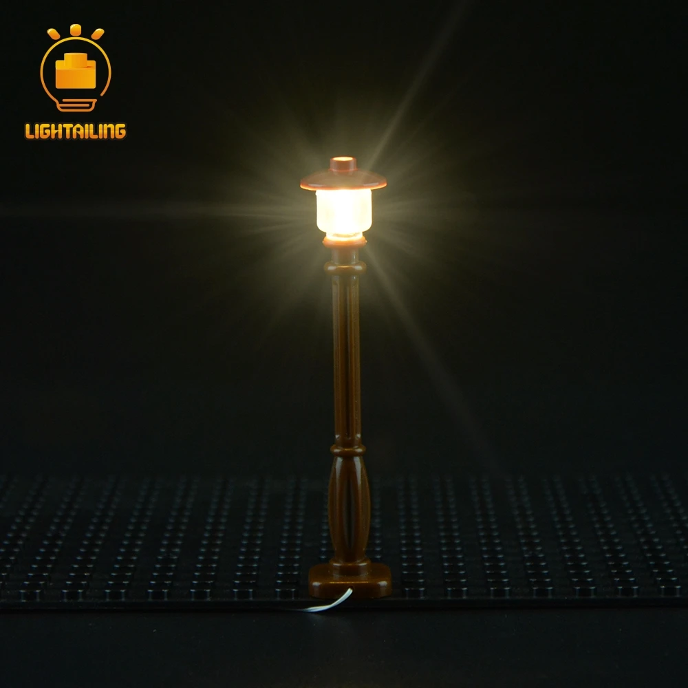 Lightailing брендовый Светодиодный светильник DIY уличный светильник для совместимых с городская серия Строительные кирпичи светильник набор игрушек