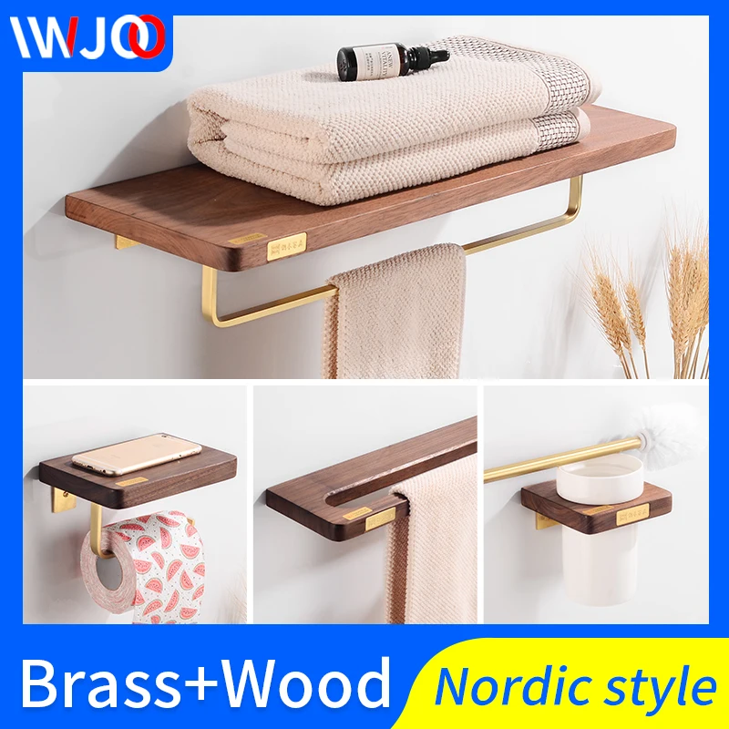 Bathroom Towel Holder Br Wood Rack Hanging Wall Bathroom Towel Holder Br Wood