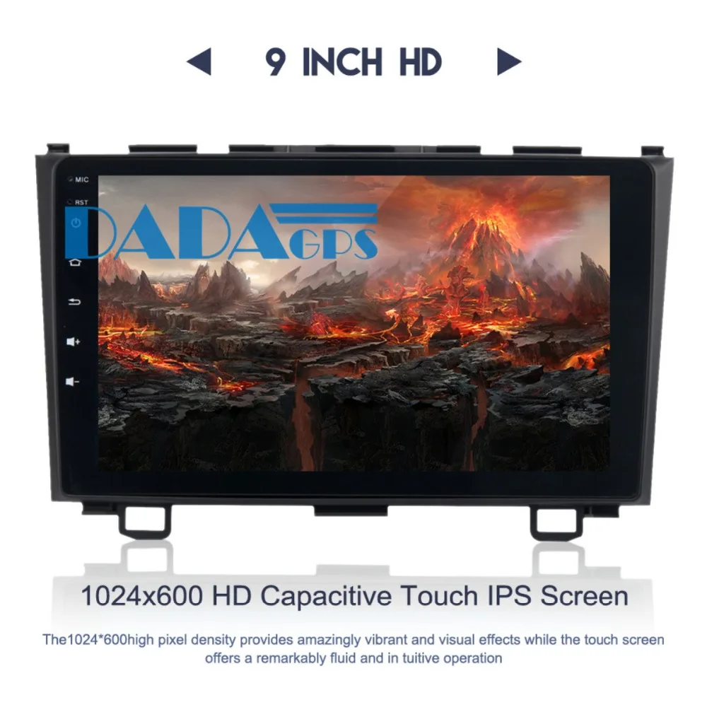 Best 2din Android 8.0 7.1 Car Radio GPS Navigation for Honda CRV 2007-2011 Audio Car Stereo no DVD Player Multimedia Headunit Vehicle 4