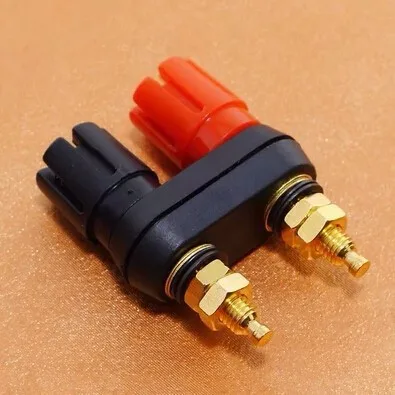 20pcs-lot-Gold-plate-audio-speaker-terminal-Amplifier-Terminal-Dual-4mm-Binding-Post-Banana-Plug-Jack