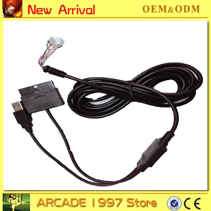 

USB CABLE FOR PS2/PS3/PC/ XBOX360 pcb encoder USB Arcade Joystick USB Encoder BOARD