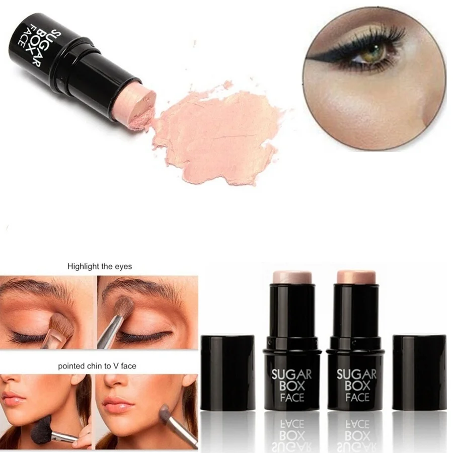 Sugar Box Highlighter Stick Bronzer and Highlighter Shimmer