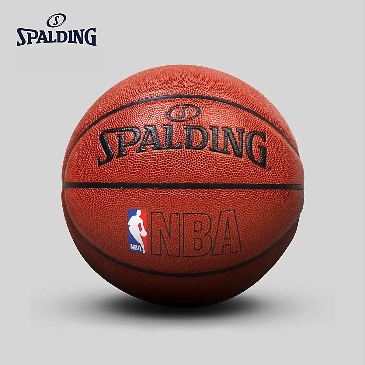 Spalding для комнатных и уличных видов спорта баскетбольный мяч общий размер 7 PU материал мужской матч обучение 74-601Y