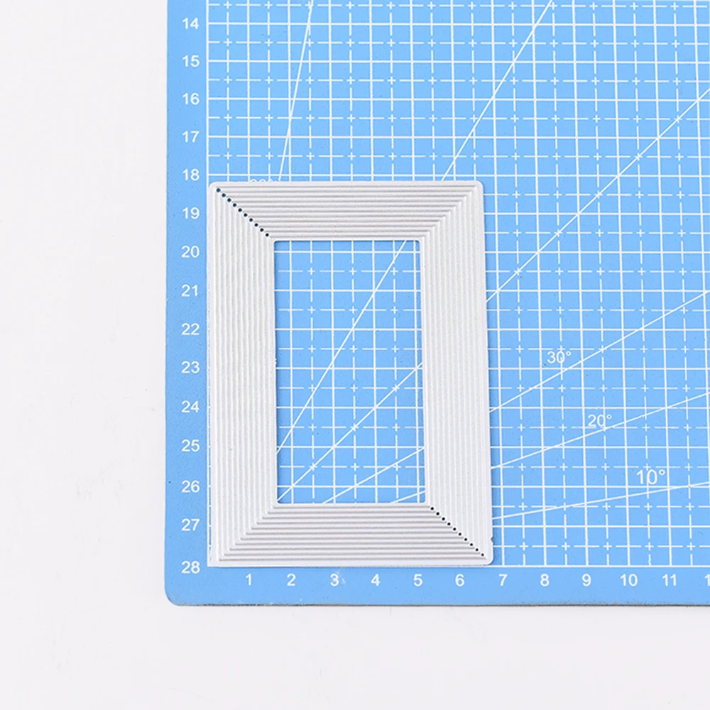  Hemere Background Tag Banner Frame Metal Steel Cutting Dies for DIY Scrapbook Invitation Photo Card - 32917505570