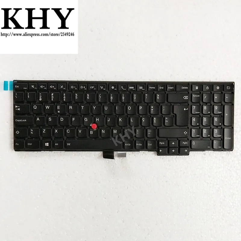 POR pt португальский Подсветка клавиатуры для ThinkPad L540 P50S T540P T550 T560 W540 W541 W550S серии 04Y2409 04Y2487