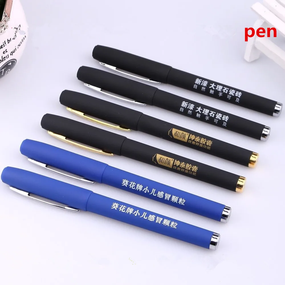 US $411.60 1000piecelot Office Supplies Advertising pen promotional gifts can be printed LOGO gel pen