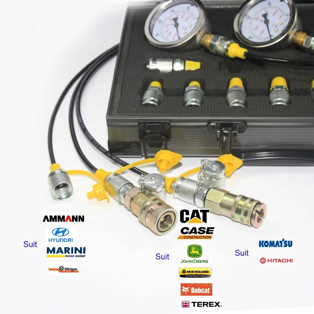 Hydraulic Pressure Test JingYi Hydraulic Pressure Test Kit,Excavator Hydraulic Pressure Test Kit