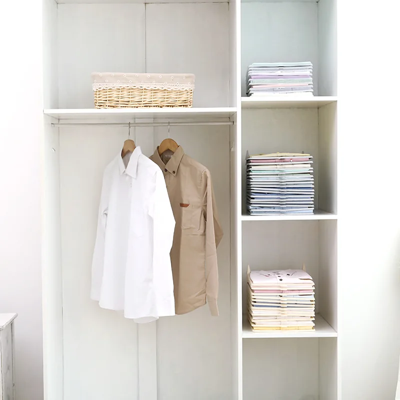 5 шт. шкаф для хранения Складная доска креативная Домашняя одежда артефакт футболка хранения Рама для отделки против морщин