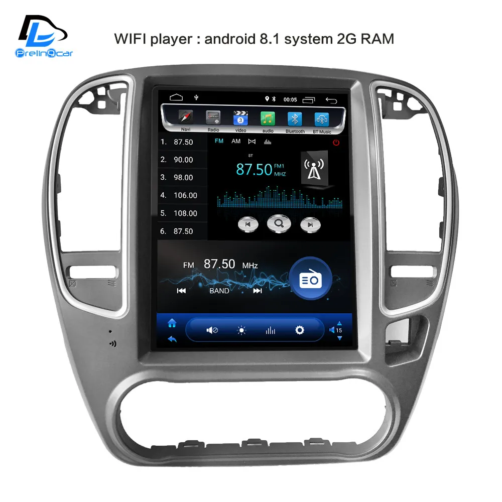 Perfect android 8.1 2G RAM 32G  4G LTE  gps multimedia stereo radio for nissan classic Sentra Sylphy vertical player navigation system 3