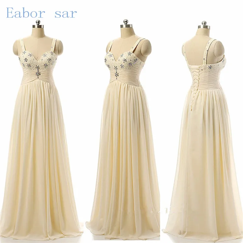 Fast Ship Chiffon Blue Long Cheap Prom Dresses Floor Length Semi Formal