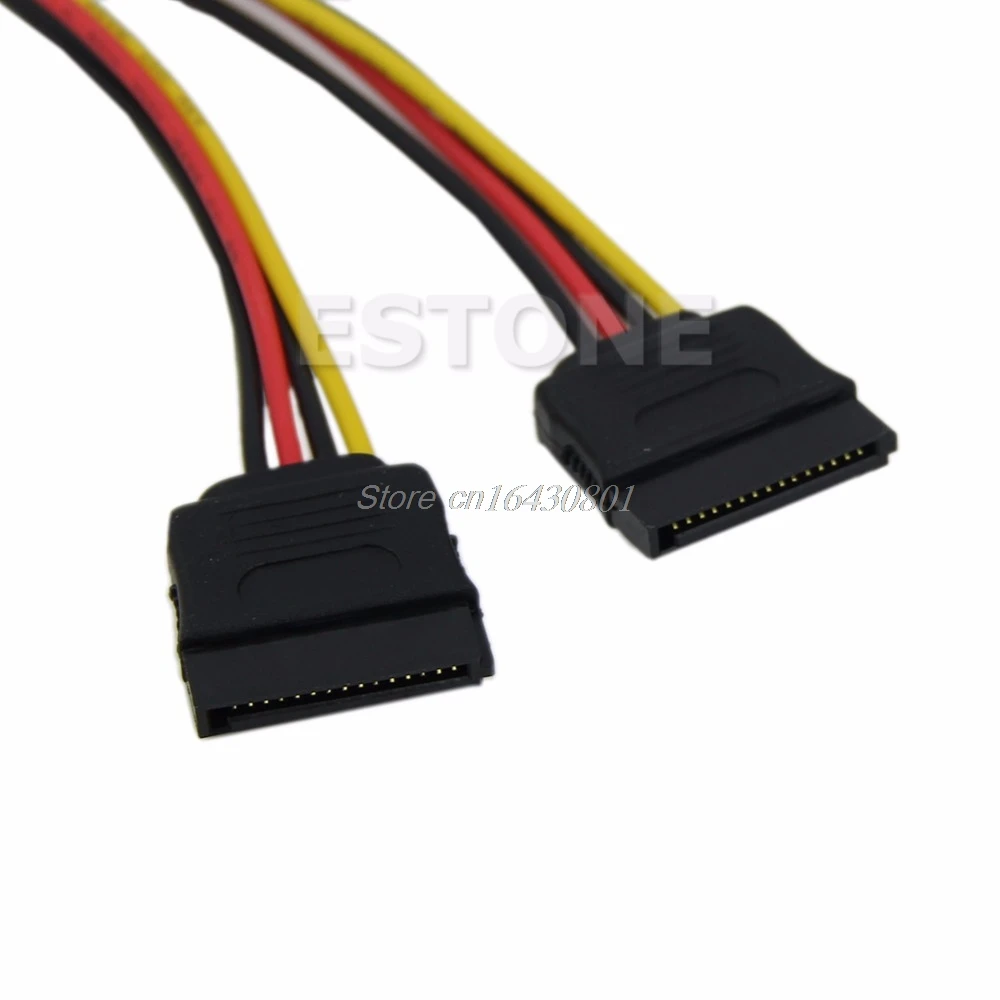 20 см SATA Power T/Y сплиттер удлинитель адаптер S08 Оптовая и Прямая поставка|power adapter