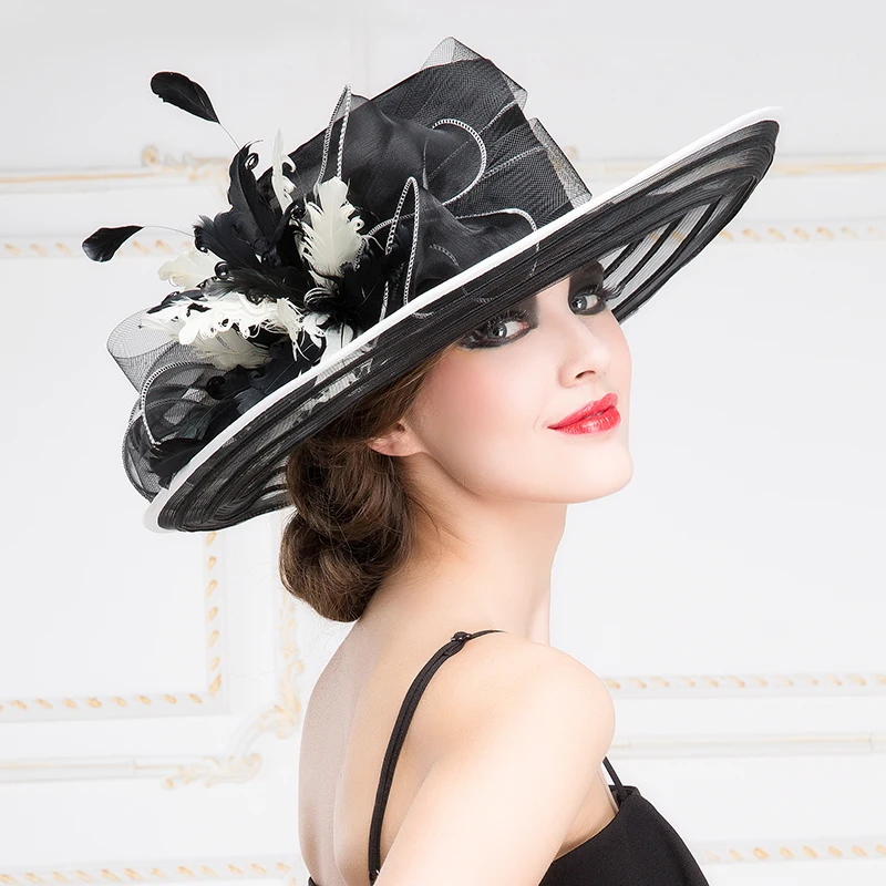 3_kentucky derby hat organza