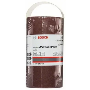 

BOSCH 2608621471 Roll wooden fabric + painting J450 115mm X 5 m G240