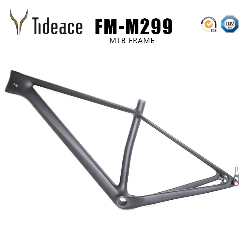 Sale Super light 960g thru axle 148x12 boost MTB carbon frame 29er Plus Mountain Bike Frames 29 max 3.0 tires Bicycle parts 1