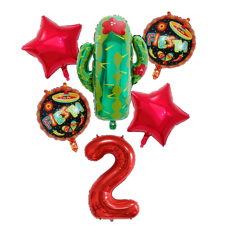 6 шт. вечерние воздушные шары 30 &quotс номером Globos Мексика авокадо фольга для дня