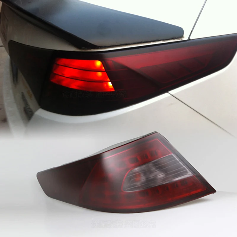30x800cm Matt Black Tail Light Film Tint Taillight Motorbike Headlight Rear Lamp smoked Tinting