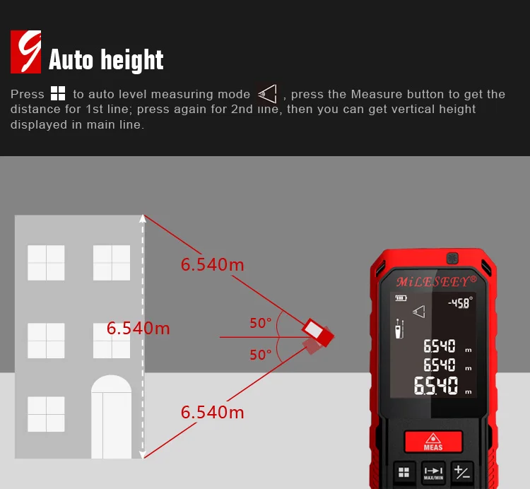 Mileseey S7 Laser rangefinder (28)