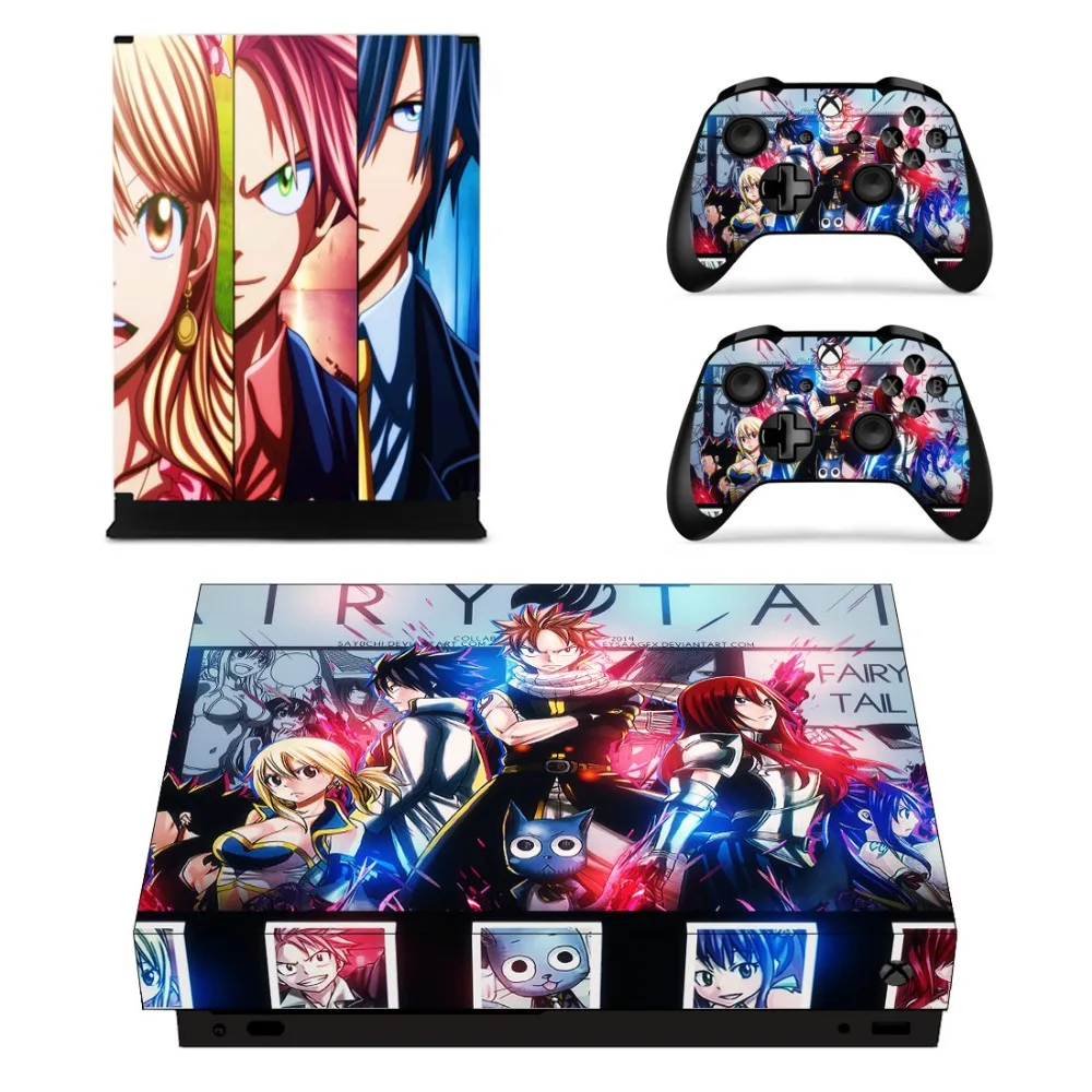 Anime Fairy Tail Xbox One X Skin Sticker Cover ConsoleSkins.co