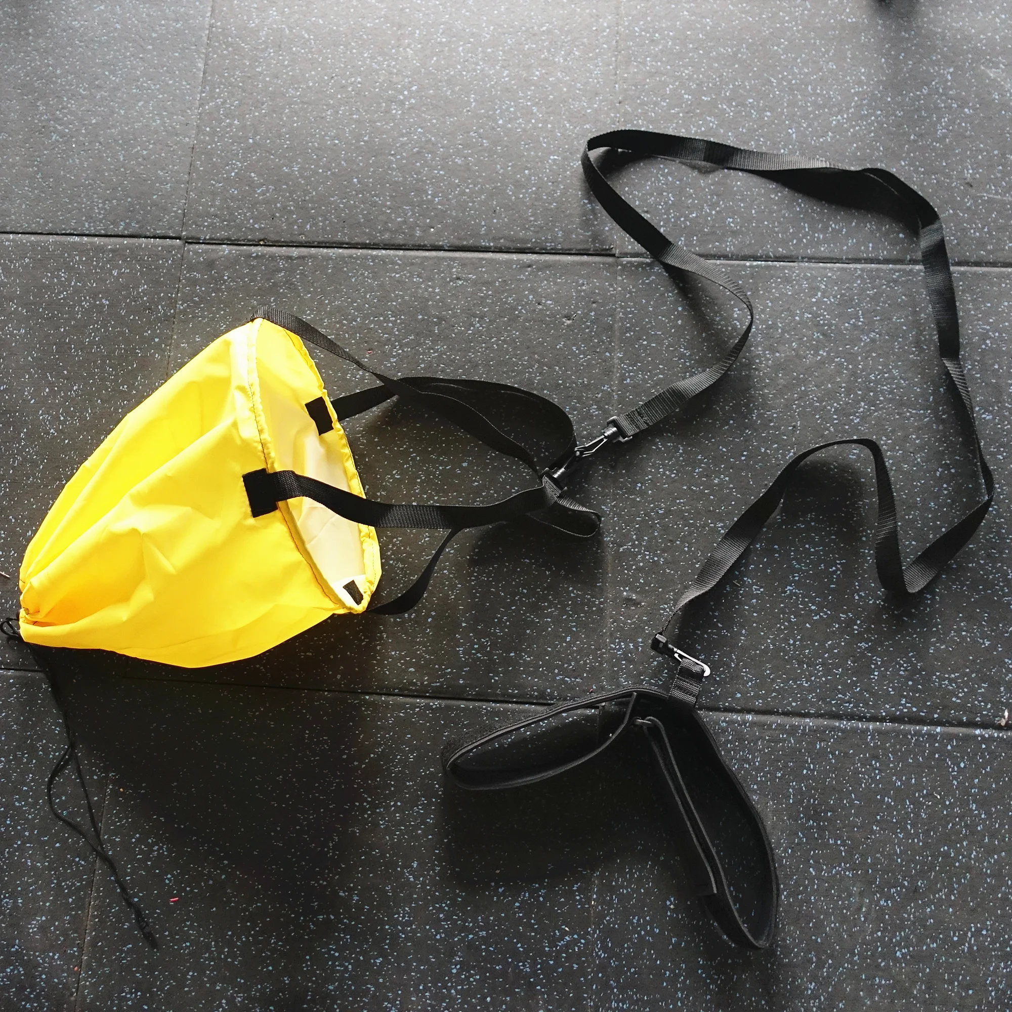 Сила бассейна тренировка эспандер ремень набор с тормозной парашют регулируемый неопреновый ремень аксессуары для бассейна взрослые упражнения
