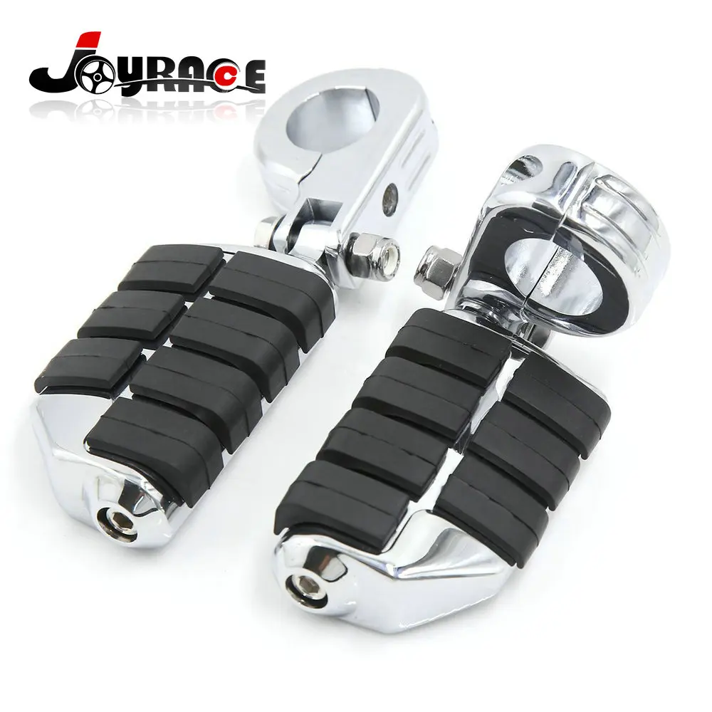 

1-1/4'' Billet Aluminum Engine Guard Footpeg Mounting Kit P Clamps for Harley Sportert Softail Dyna