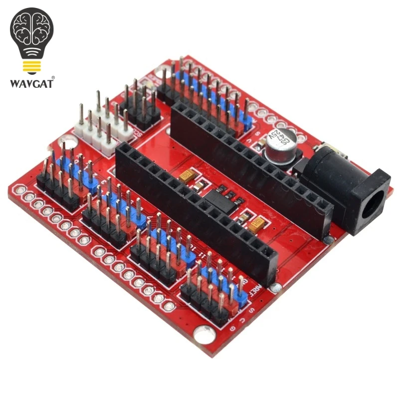 

Free shipping NANO and UNO multi-purpose expansion board for arduino nano 3.0 WAVGAT