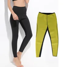 Женские Горячие термо тела формирователь, неопрен похудения леггинсы, обрезанные брюки, бедра сжигатель жира, лучшие тренировки сауна костюм