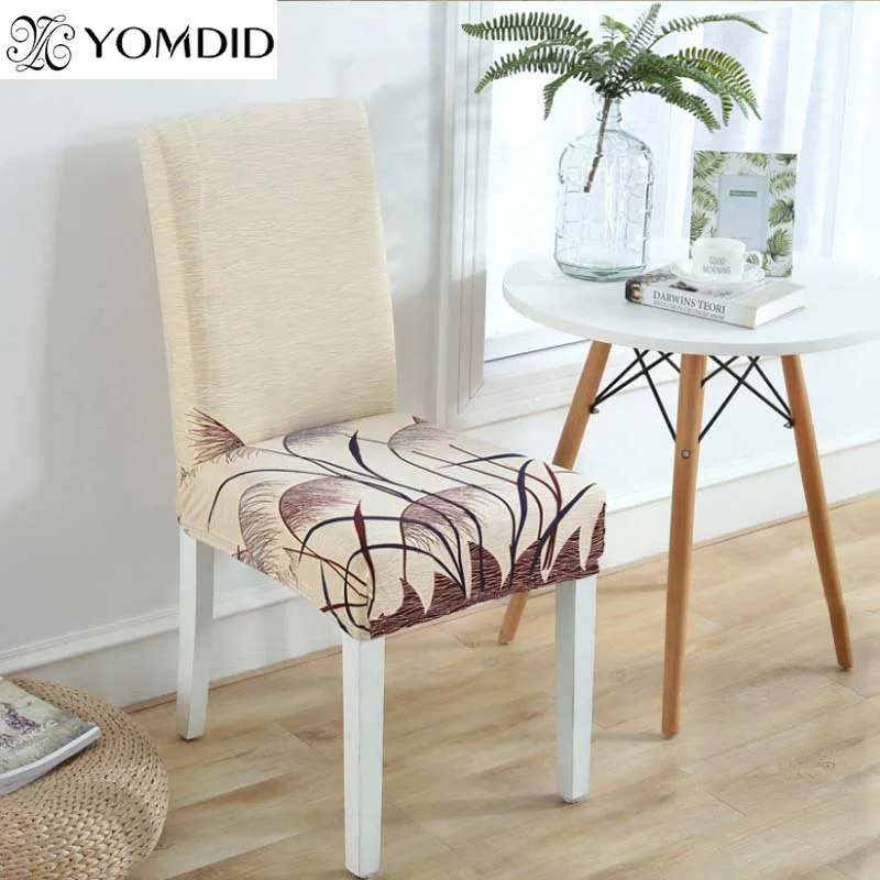 2Pcs/lot Chair Protector Cover Spandex Strech Dining Room Chair Covers Banquet Kitchen Printed Chair covers Cubierta de la silla 2Pcs/lot Chair Protector Cover Spandex Strech Dining Room Chair Covers Banquet Kitchen Printed Chair covers Cubierta de la silla