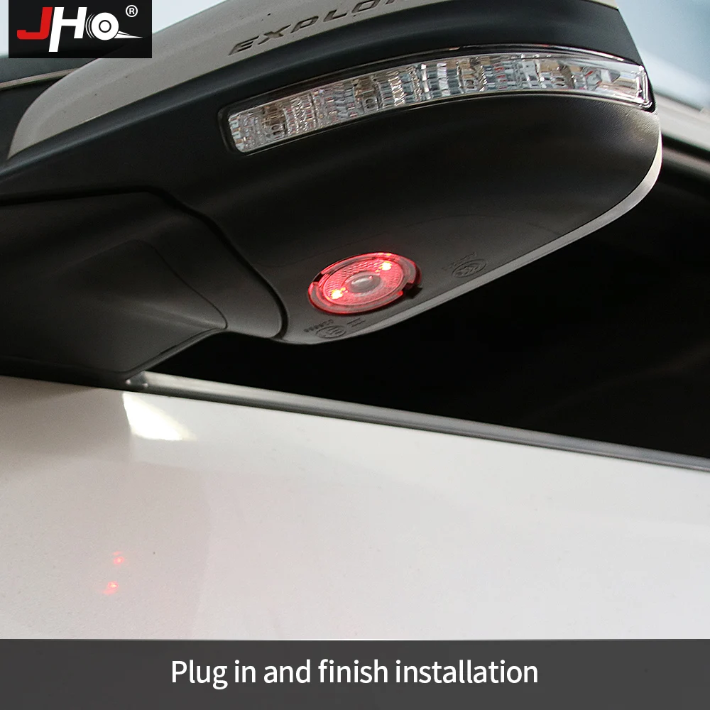  JHO 2x Car Door Ghost Shadow LED Logo Projector For Ford Explorer 2012-2018 EVEREST 15-17 Focus Mon - 32911818554