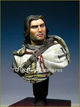 Resin Kits 1 10 Teutonic Knights Bust Unpainted Kit Resin Model Free Shipping