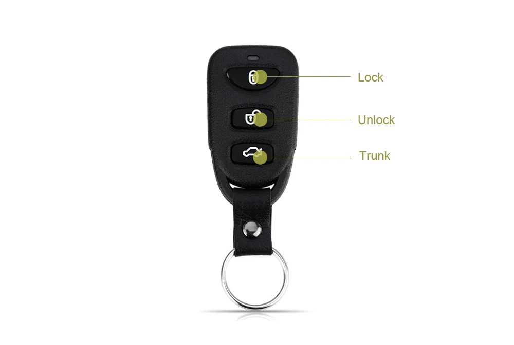 Universal Vehicle Remote Central Lock Unlock Keyless Entry System Power Window Switch Car Anti-theft Alarm System LB - 501 L240