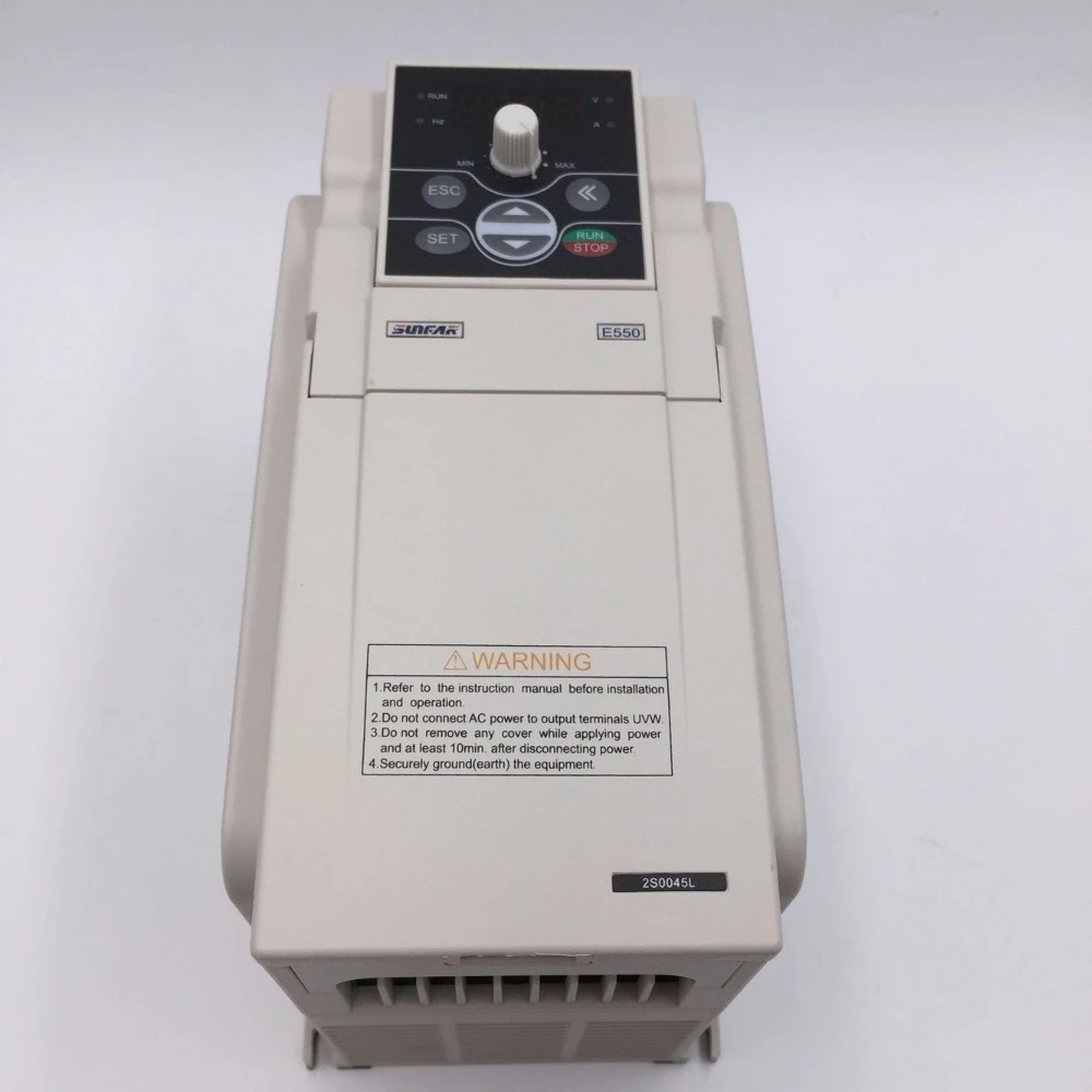 7.5HP 5.5KW VFD Inverter 1 Phase 220V 24A 1000Hz CNC Variable Frequency Driver