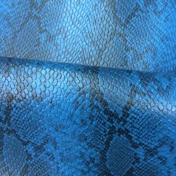 

synthetic PU imitate Python snake leather material Y004 sale by yard