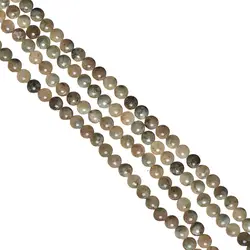 Уникальный Многоцветный дерево ожерелье из полосатого камня бусины 3 мм выбрать размер для браслеты ручной работы ожерелье 16 дюймов H694